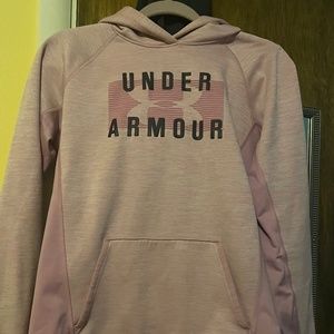 Purple under armor hoodie